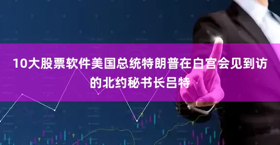 10大股票软件美国总统特朗普在白宫会见到访的北约秘书长吕特